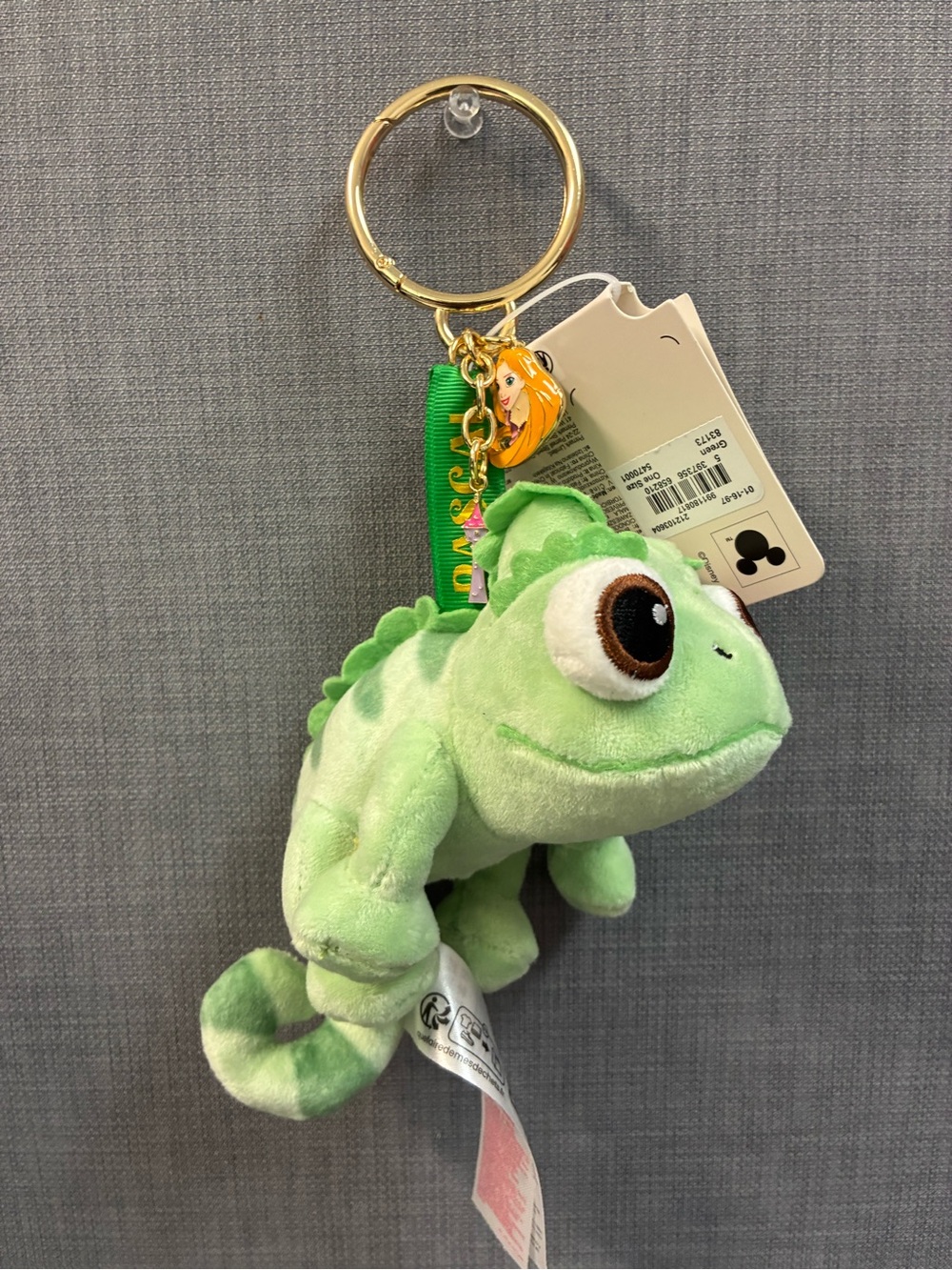 Disney Tangled Pascal Plush Bag Charm/ Keychain